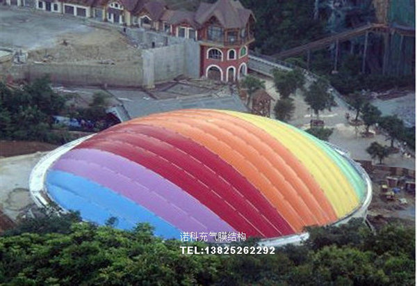 日喀則膜結(jié)構(gòu)大型遮陽(yáng)棚選用海德斯膜材3557