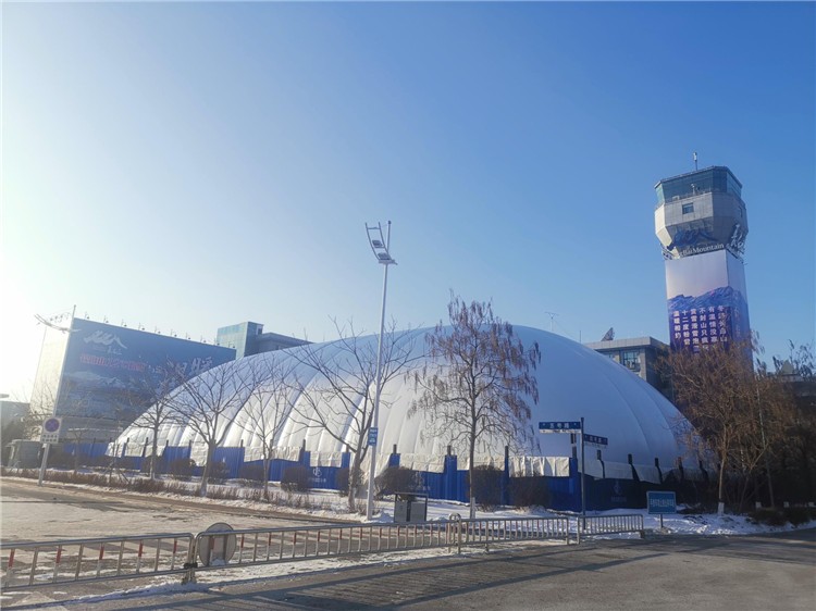 氣膜館內的空氣質量